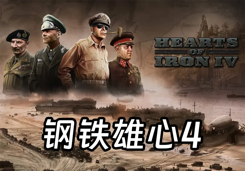 钢铁雄心4（Hearts of Iron IV）免安装解压即玩最新全DLC版-游戏兄弟